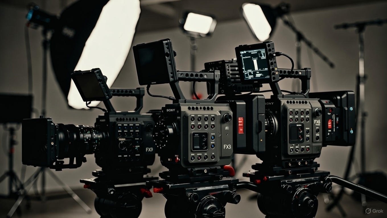Sony FX3 vs FX6 vs FX9 – Which Camera Is Best for Filmmaking?