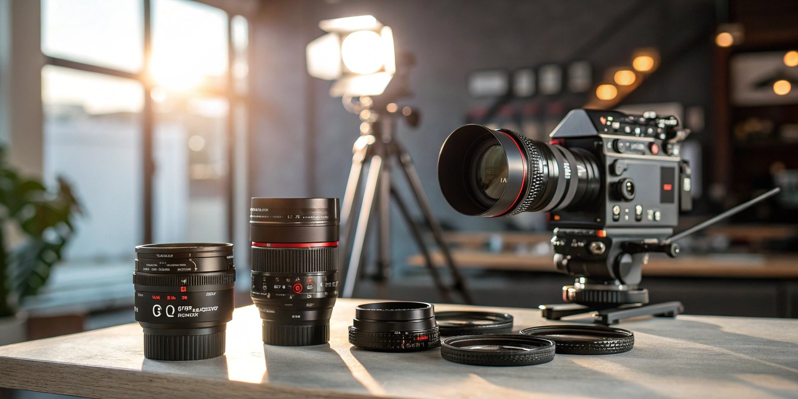 Types of Lenses Used in Film & Advertisement Shoots – Complete Guide