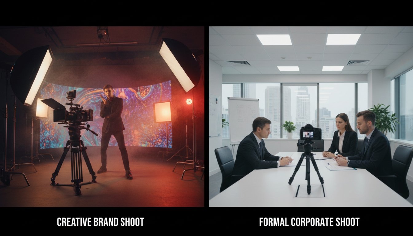 Brand Shoot & Corporate Shoot Explained: Purpose, Style & Cost